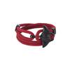 Innovador Pulsera de Peces Marinos Línea Milanesa Color Macron Año del Zodiaco Simple Pulsera de Cuerda Roja para Pareja