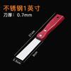 Cabo de madeira vermelho Aço Inoxidável putty knife pintura triângulo faca gesso gesso espessado massa de vidraceiro lote ash limpeza pá