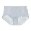 Categoría a Ropa Interior Femenina de Algodón Puro de Grado Materno e Infantil de Cintura Alta para Todas las Estaciones, Uso Diario, 10A Antibacteriana, Entrepierna Extendida, Tejido Cepillado Calzones Femeninos