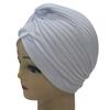 Gorro Pulóver Elástico de Color Sólido para Hombre y Mujer a la Moda, Gorro Tuckerchief, Gorro de Sandía, Gorro Indio, Gorro de Yoga para Mujer, Gorro Baotou de Luna