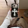 Tela cheia renda de bolinhas cruzada aplicável para capa de celular iPhone 18promax Lanyard Apple 17 16P moderno 15P