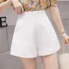 2026 Verano Mujer Delgado Casual Talla Extra Forma de Pera Cintura Alta Adelgazante Diseño Sensación Chica Caliente Pantalones Cortos de Pierna Ancha