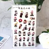 Adesivo de PVC de Anime Adesivo Transgênero Mantra Tubo do Céu Adesivo Diário Adesivo Transparente Adesivo de Desenho Animado Especial em Forma DIY