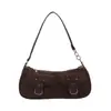 Bolso de un solo hombro moda personalidad para el trabajo bolso de axila nuevo moderno genial bolso de motocicleta diseño de nicho bolso cruzado de un solo hombro mujer