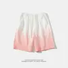 Shorts de Algodão Puro Estilo Novo para Homens, Shorts Casuais de Cinco Pontos, Shorts Esportivos, Shorts Grandes de Algodão Puro Cor Sólida, Shorts de Praia, Conversível
