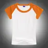 Camiseta Gola Careca Personalizada para Crianças Roupas de Classe Camiseta de Manga Curta para Grupo Impressão Camisa Cultural Raglan para Crianças diy Roupas de Performance para 1 de Junho
