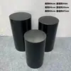 Mesa de Postres de Hierro Forjado, Decoración de Banquete de Compromiso, Área de Propuesta, Mesa Cilíndrica, Escaparate de Centro Comercial, Fabricante de Columnas Cuadradas para Bodas