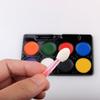 Set de colores para cara transfronterizo tarjeta blíster de 8 colores para niños Pincel mágico lavable para pintar el cuerpo Pintura facial de Halloween color para cara