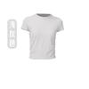 Top Esportivo Feminino de Tecido com Rosca, Manga Curta, Cintura Franzida, para Esportes ao Ar Livre, Corrida, Secagem Rápida, Fitness, Gola Redonda, Camiseta Justa
