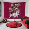 Fondo de Michael Jordan Baloncesto Estrella de la NBA Tela para Colgar Habitación de Niños Decoración de Dormitorio Arreglo Tela para Colgar Tapiz