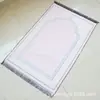 Alfombra tejida impresa con borlas, Alfombra plegable y lavable para sala de estar de Amazon transfronteriza, Dropshipping
