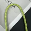 Corda trançada personalizada de 8mm 150cm corda única 97 cores em estoque Corda de poliéster para DIY feita à mão Cordão anti-perda resistente ao desgaste