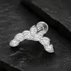 Brincos de Cobre com Microincrustação Atacado para Mulheres, Brincos de Alta Qualidade, Tarraxas de Reposição, Piercings Labiais DIY, Piercings Embutidos, Joias para Piercing