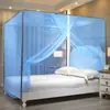 Nova Mosquiteiro de Palácio Doméstico com Suporte Reforçado, Estilo Princesa, Espessado e Densificado, Mosquiteiro Tradicional para Cama de Casal