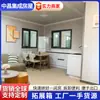 Casa contenedor de expansión de doble ala transfronteriza con tres dormitorios, una sala de estar, una cocina y dos baños 1332 cm casa móvil de expansión de doble ala