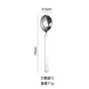 Fábrica Junneng al por mayor lijado acero inoxidable 304 vajilla para comida occidental cuchillo para bistec cuchara para plato principal Tenedor