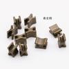 Bagagem Artigos de couro Acessórios com zíper de metal I-Code Tail Zipper Sealing Plug Roupas Zíper Parada inferior Cobre puro