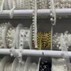 Encaje de Perlas de 8 mm con Cuentas a Mano al por Mayor para Punto diy Accesorios de Ropa Étnica Encaje Colgante de Borla de Linterna
