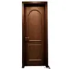 Comercio Exterior Exportación Puerta Sólida de Madera Americana Puerta de Dormitorio Pintada a Medida para Toda la Casa Puerta Individual Nogal Negro Estilo Mid-Century Puerta de Habitación
