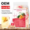 Té de Cinco Tesoros de Ginseng Transfronterizo, Té de Rosella, Lavanda, Manzanilla y Menta, Té de Ocho Tesoros de Ginseng, Té de Diez Tesoros No para Venta Nacional
