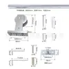 Directo de fábrica acero inoxidable 304 herrajes para puerta de granero riel colgante para puerta interior accesorios de polea de pista puerta corredera americana