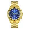 Reloj Popular Transfronterizo para Hombre con Esfera Grande, Números Romanos, Totalmente Automático, Vidrio de Alta Gama para Negocios, Reloj de Cuarzo