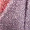 Tecido de Lã de Cordeiro Espessado Médio com Gradiente, Tecido de Lã de Cordeiro Cor Sólida Tie-Dye para Brinquedos, Roupas Infantis e Roupas de Exterior