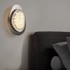 Lámpara de Pared de Acero Inoxidable Luz de Mesita de Noche para Dormitorio Lámpara de Pared de Acrílico para Sala de Estar Pared de Fondo de TV Lámpara de Pared para Pasillo