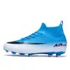 Zapatos de fútbol AG con tacos TF transfronterizos nuevos, de caña alta, duraderos, adecuados para entrenamiento y partidos, para hombres y mujeres, populares entre adultos y estudiantes