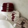 Suéter de invierno con forro polar para bebés y niños, chaqueta con capucha cálida, estilo occidental, para niños y niñas.