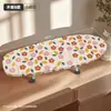 Tabla de planchar pequeña para el hogar de madera maciza de escritorio plegable almohadilla para planchar tabla de planchar tabla de planchar