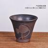 Taza de té de gres de estilo japonés, taza con fragancia, taza de té de cerámica vintage hecha a mano, taza maestra, taza individual, taza de Kung Fu, resistente a altas temperaturas