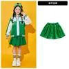 Fantasias de cheerleading infantis, trajes para a cerimônia de abertura do dia esportivo do ensino fundamental, uniformes de classe do jardim de infância e trajes para apresentações em grupo