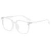 Gafas anti luz azul para mujer se pueden equipar con montura para gafas de miopía explosión en vivo marco grande para hombre espejo plano liso