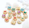 Cuentas de oro antiguas, cuentas sueltas, cuentas de transferencia, accesorios para pulseras y collares, pulseras con cuentas, accesorios de oro arena, cuentas al por mayor