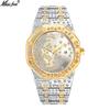 Relojes de la marca MISSFOX explosiones de comercio exterior Europa y Estados Unidos gran moda estrellas creativas Relojes de diamantes para hombre