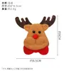 Acessórios de Desenho Animado Papai Noel Boneco de Neve Rena Pulseiras de Bater Broches Acessórios de Decoração de Natal Acessórios de Presente Atacado