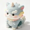 Decoração de casal de celebridades online fofa criativa desenho animado boneca vaca mamilo bebê pingente para carro decoração para pendurar em mochila escolar caixa surpresa feminina