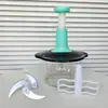 Picador de Legumes Doméstico Multifuncional, Pequeno Gadget de Cozinha Tipo Prensa Manual, Processador de Alimentos, Moedor de Carne, Cortador de Legumes