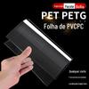 Placa de Plástico Transparente para Animais de Estimação Placa Rígida para Animais de Estimação Filme para Animais de Estimação Folha Fina Sólida Folha Rígida Placa de PC Placa Resistente a Impacto