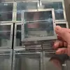 Caja de registro para tubo KBG, Caja de registro metálica para tubo de hierro JDG, Caja rectangular galvanizada engrosada para montaje superficial de hierro