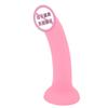 Pene de simulación suave de silicona de gelatina de color, pequeño, resbaladizo, rosa, azul, pequeño tapón anal, productos sexuales para masturbación femenina al por mayor