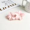 Horquilla para el pelo con forma de pico de pato, accesorio para el pelo con flor esmerilada, accesorio para la cabeza para mujer