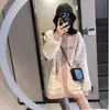 Chique Coreano Outono e Inverno Versátil Estilo Simples Cor Contrastante Botão Único Xadrez Suéter Cardigan Suéter de Manga Longa Casaco para Mulheres