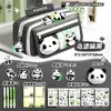 Conjunto de Papelaria para Estudantes na Época de Volta às Aulas, Conjunto Caixa de Presente de Papelaria Estudo Panda, Venda por Atacado