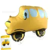 Carrito de globos de papel de aluminio de dibujos animados para niños, ideal para sacar a los niños, adecuado para plazas, mercados nocturnos, puestos callejeros y decoraciones de fiestas de cumpleaños