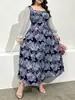 Fábrica de Origen, Vestidos Transfronterizos, Batas, Exportación de Comercio Exterior Ropa para Mujer Tallas Grandes, Pedido Mínimo de 1 Pieza