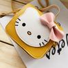 Mochila pequeña estilo coreano con diseño de gato para niños, bolso bandolera decorativo, bolso pequeño de moda, 2020
