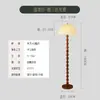 Objeto inusual lámpara de pie de hierro simple sala de estar dormitorio mesita de noche lámpara de mesa de pie iluminación decorativa tela