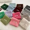 Cachecol de Tricô Liso Misturado com Lã Caseiro do Fabricante para Mulheres no Outono e Inverno, Versátil Macio e Ceroso Estudante Quente Cachecol de Casal